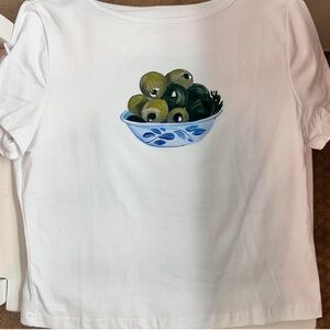 Olive Baby Tee